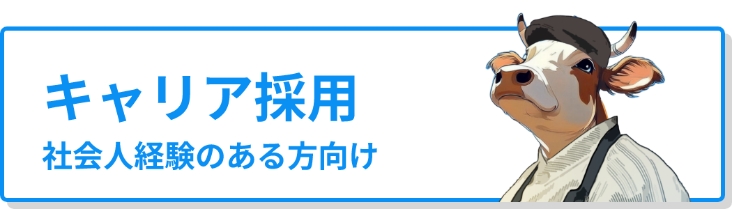 キャリア採用 社会人経験のある方向け