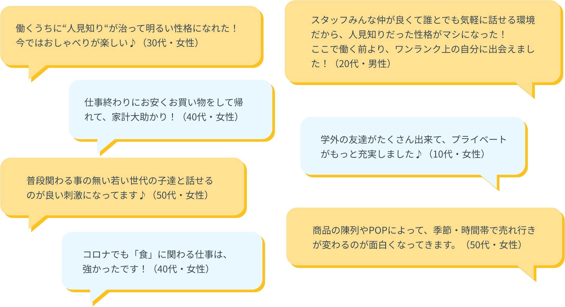 パートナー社員の声